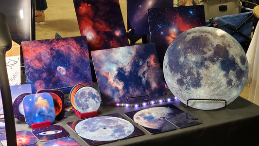 Metal Print #2: Trifid and Lagoon Nebula