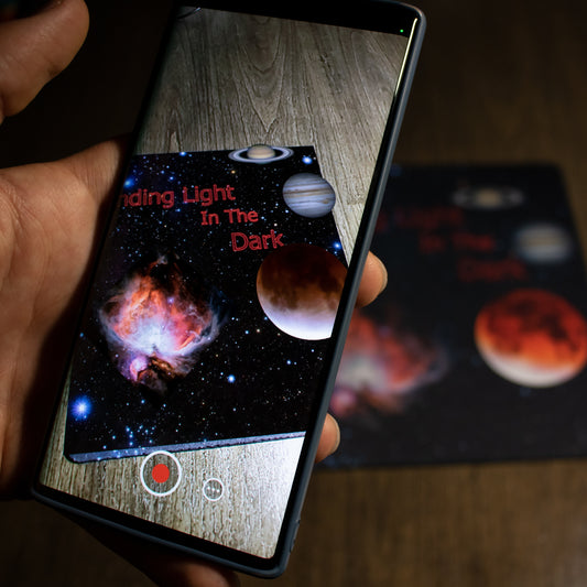 "Finding Light in the Dark" Mouse Pad with Augmented Reality (AR)