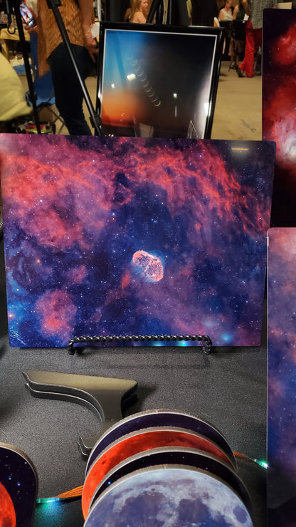 Metal Print #3: Crescent Nebula Surrounded by Hidden Gems