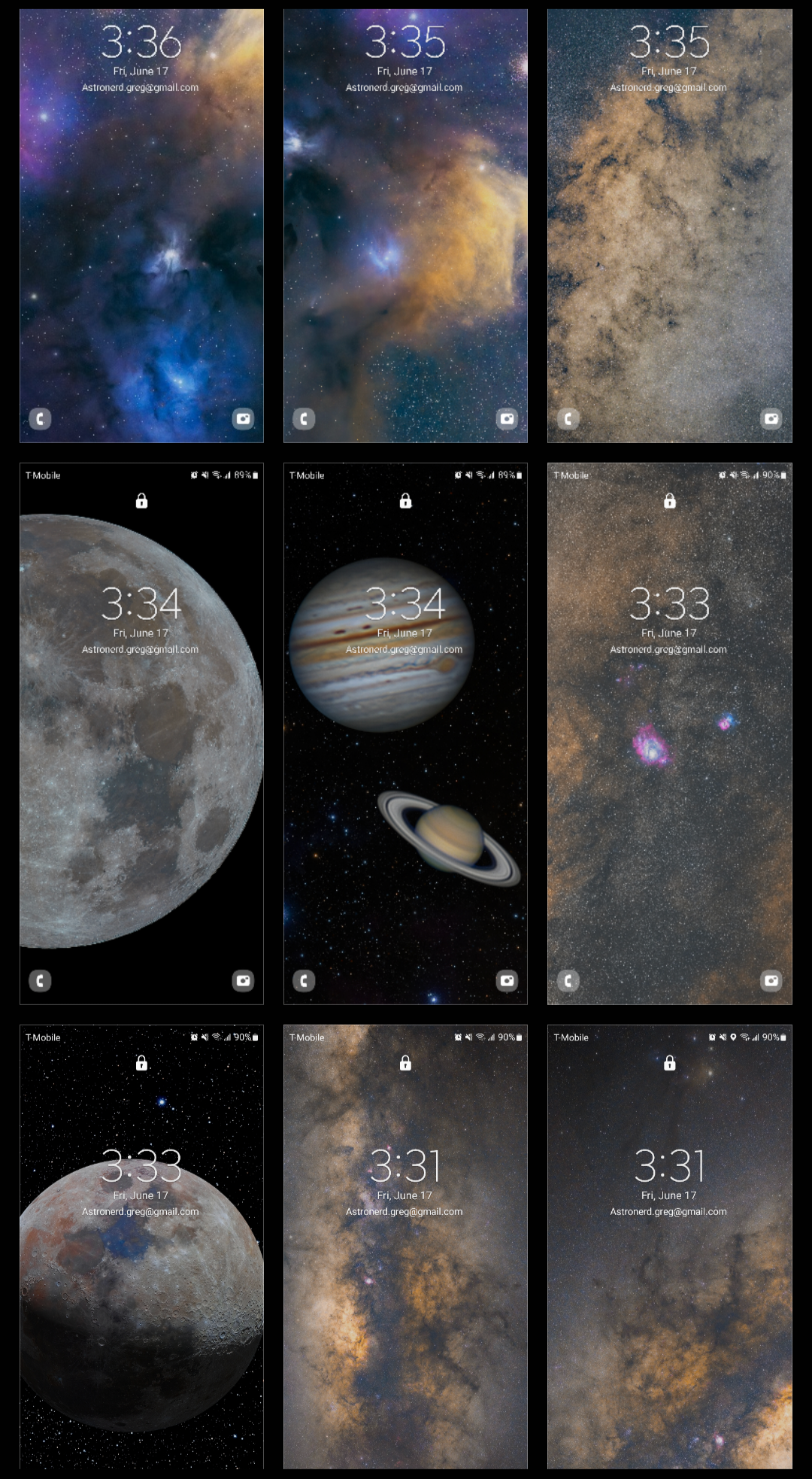 4K Digital Downloads: AstroNerd Wallpapers
