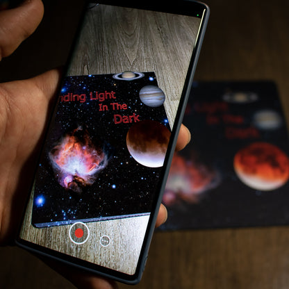 "Finding Light in the Dark" Mouse Pad with Augmented Reality (AR)